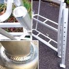 ARS Stege med justerbara ben