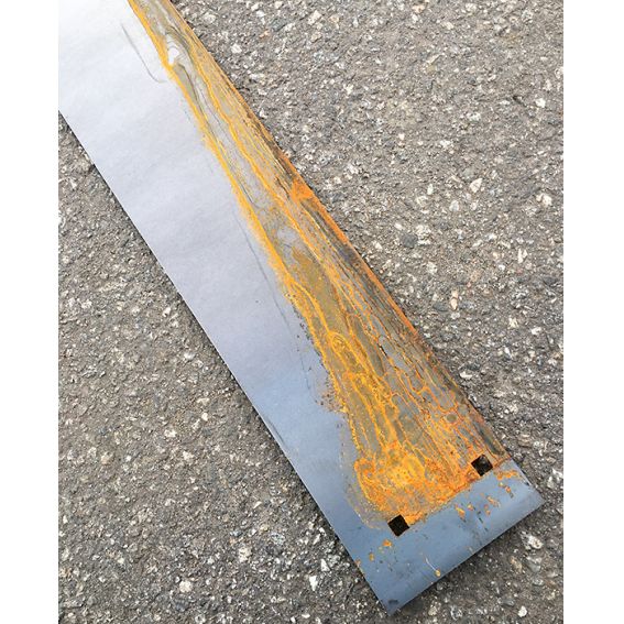 Tgross corten gräskant 120 lång skarvspett