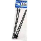 Softbinder 7/180mm, 4 pin/pack, svart