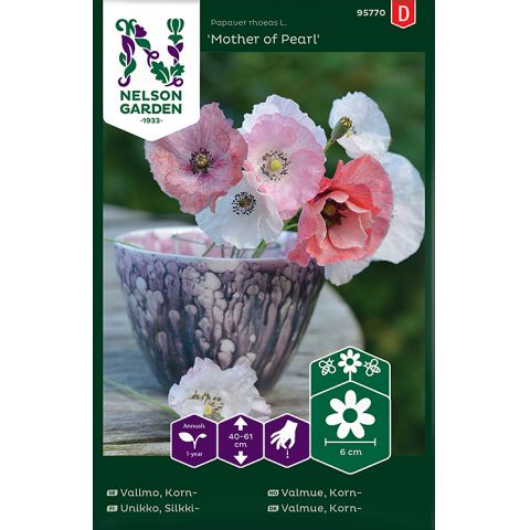 Vallmo, Korn-, Mother of Pearl, v30