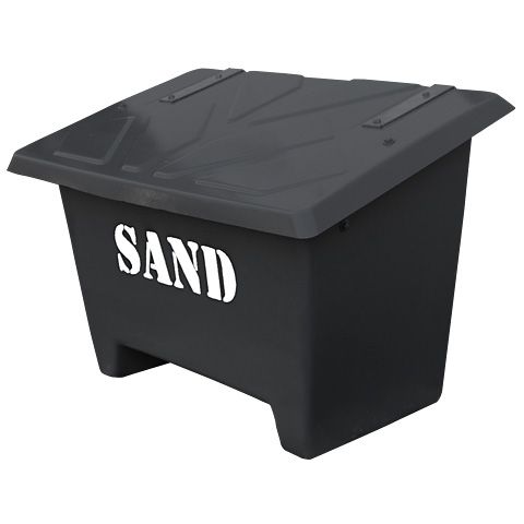 Sandlåda 250L 101x63x67 SVART
