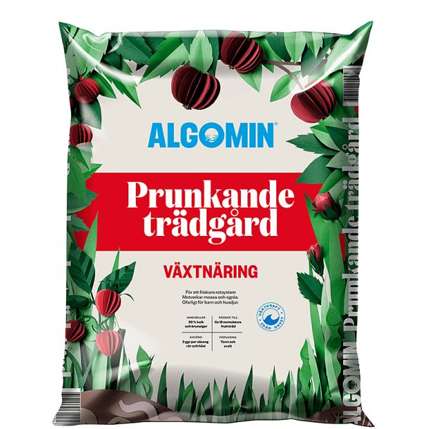 Algomin Prunkande Trädgård 8 kg (även för Höst) 240 kvm