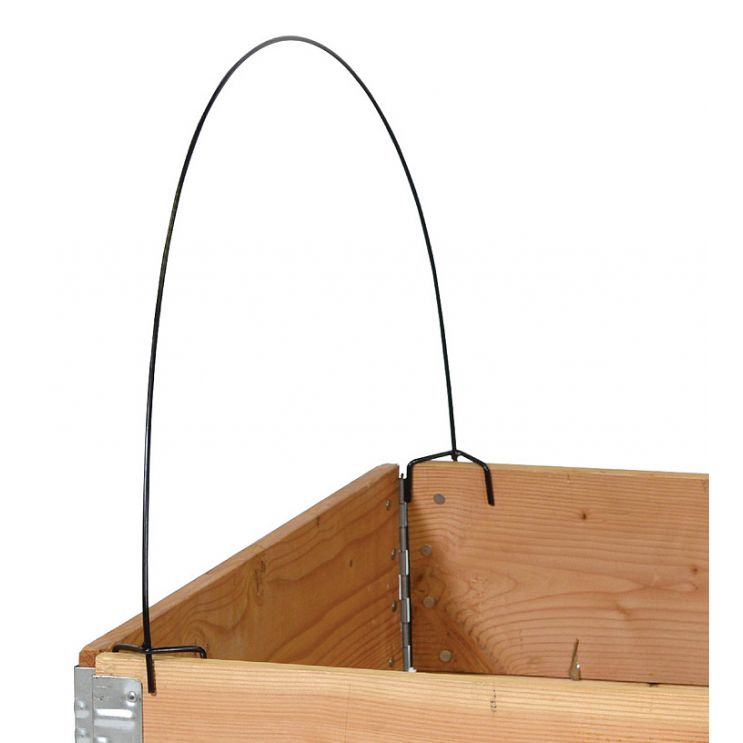 Fiberduksbåge svart 2 pack (orginal pallkrage)