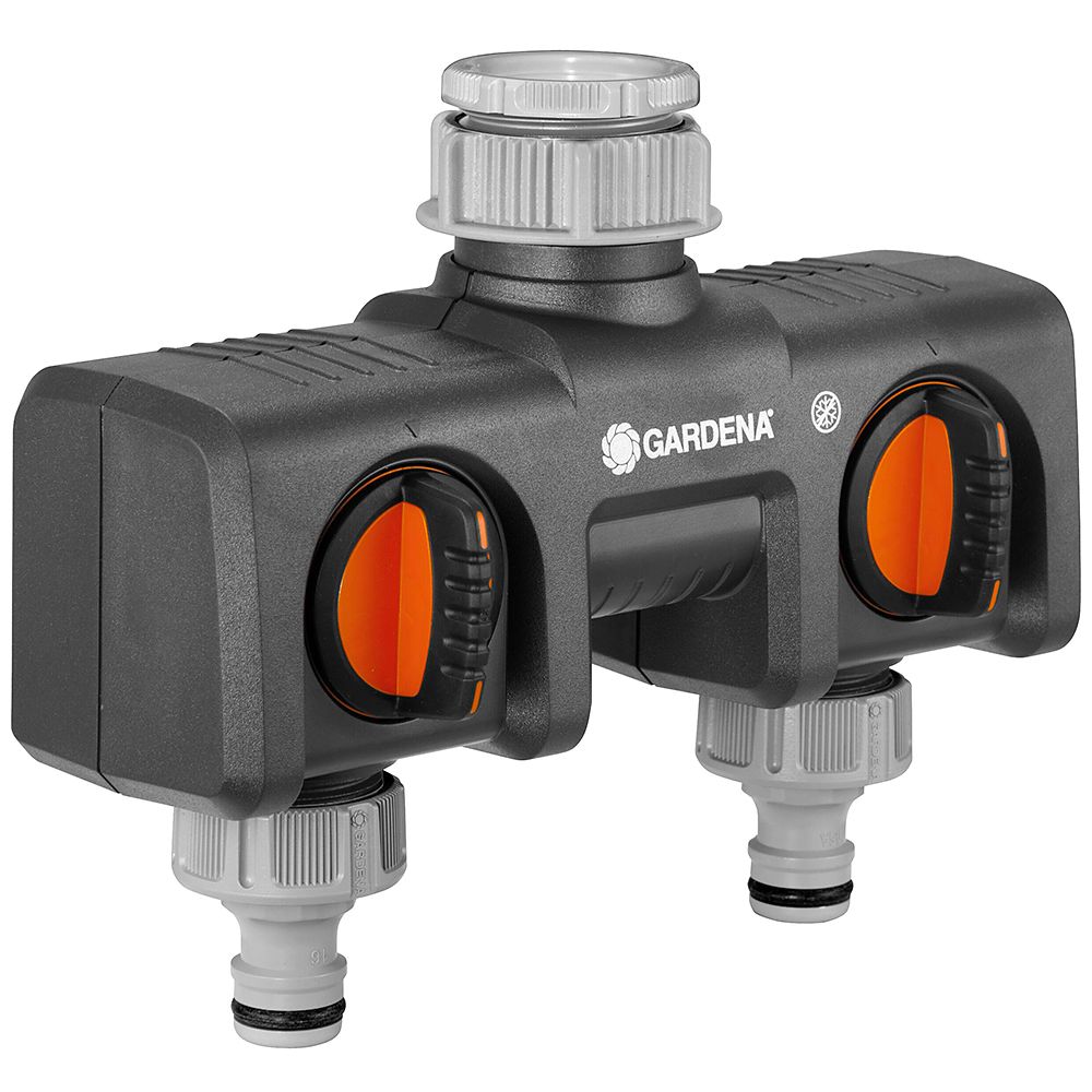 Gardena Vattenfördelare med 2 uttag (PROFI)