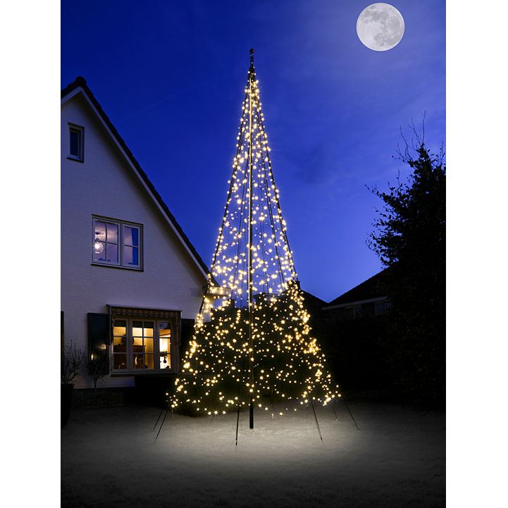 Fairybell Ljusgran 6m-1200 LED (varmvit) utan stolpe