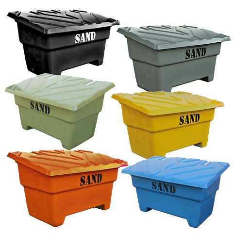 Sandlåda 550L 144x92x87 SVART