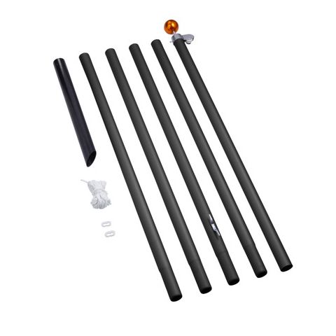 Fairybell Stolpe till Ljusgran svart aluminium