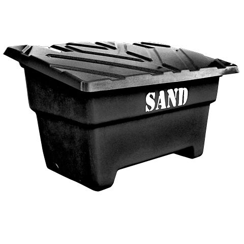 Sandlåda 550L 144x92x87 SVART