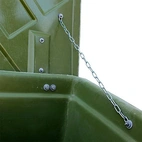 Sandlåda 550L 144x92x87 SVART