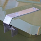 Sandlåda 550L 144x92x87 SVART