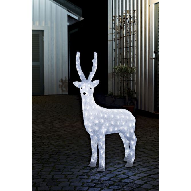 Julfigur Ren med 160 LED, 105 cm hög