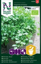 Persilja, Blad Gigan.d ´Italia  Organic, v30