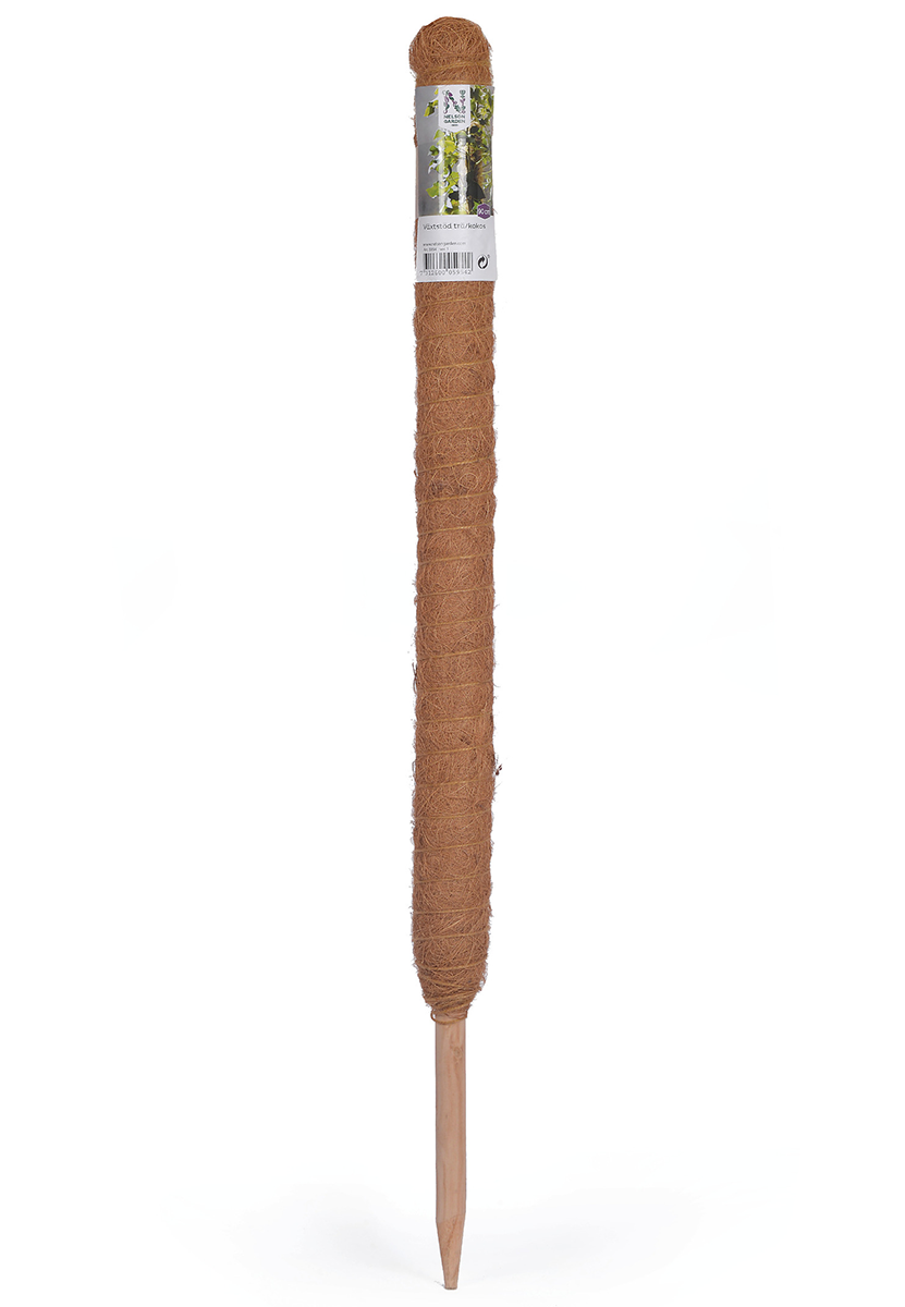 Växtstöd trä/kokos 90 cm