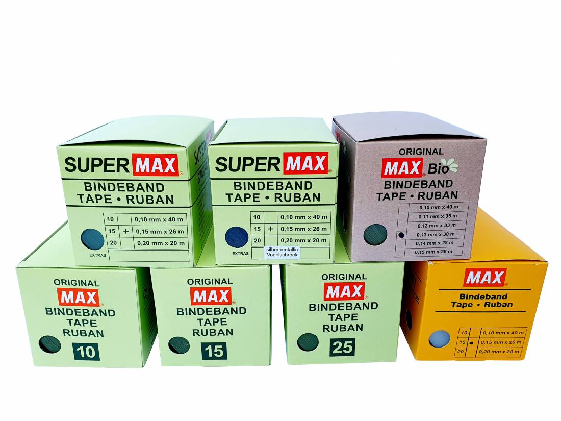 Tejp grön 0,25mm t maxbindare 10-p (K)