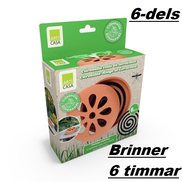 Myggspiral i Terra, brinntid 6h