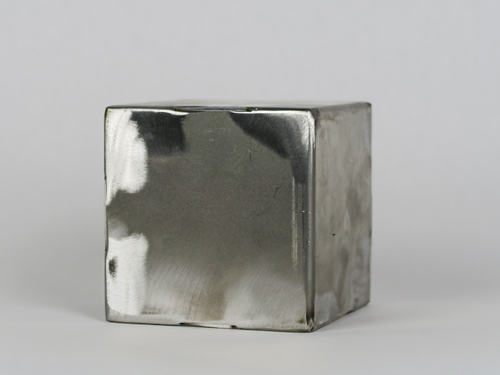 Cortenfot till krukor 10x10x10cm med dh tejp