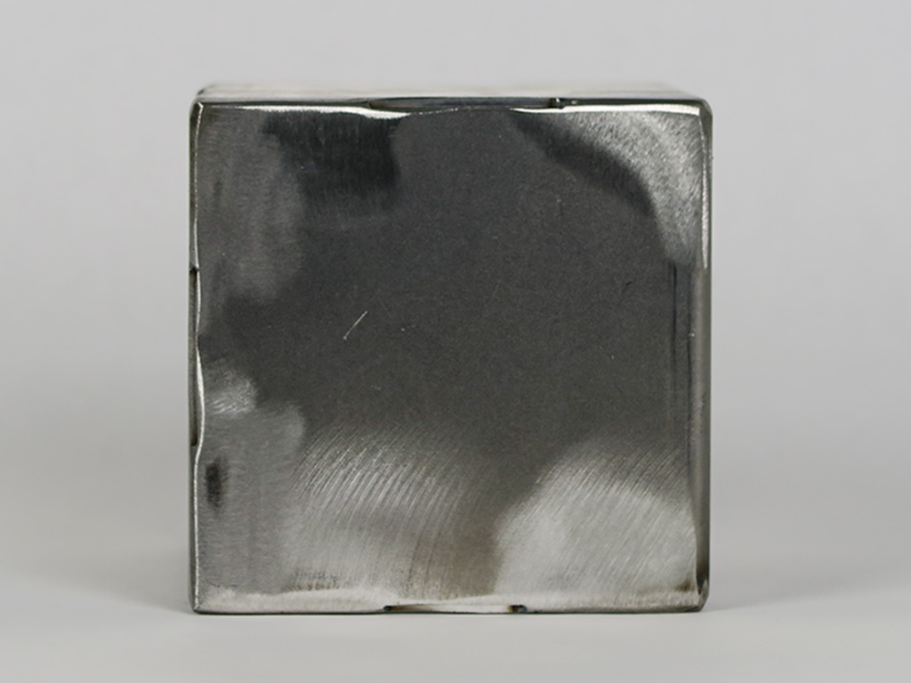 Cortenfot till krukor 10x10x10cm med dh tejp