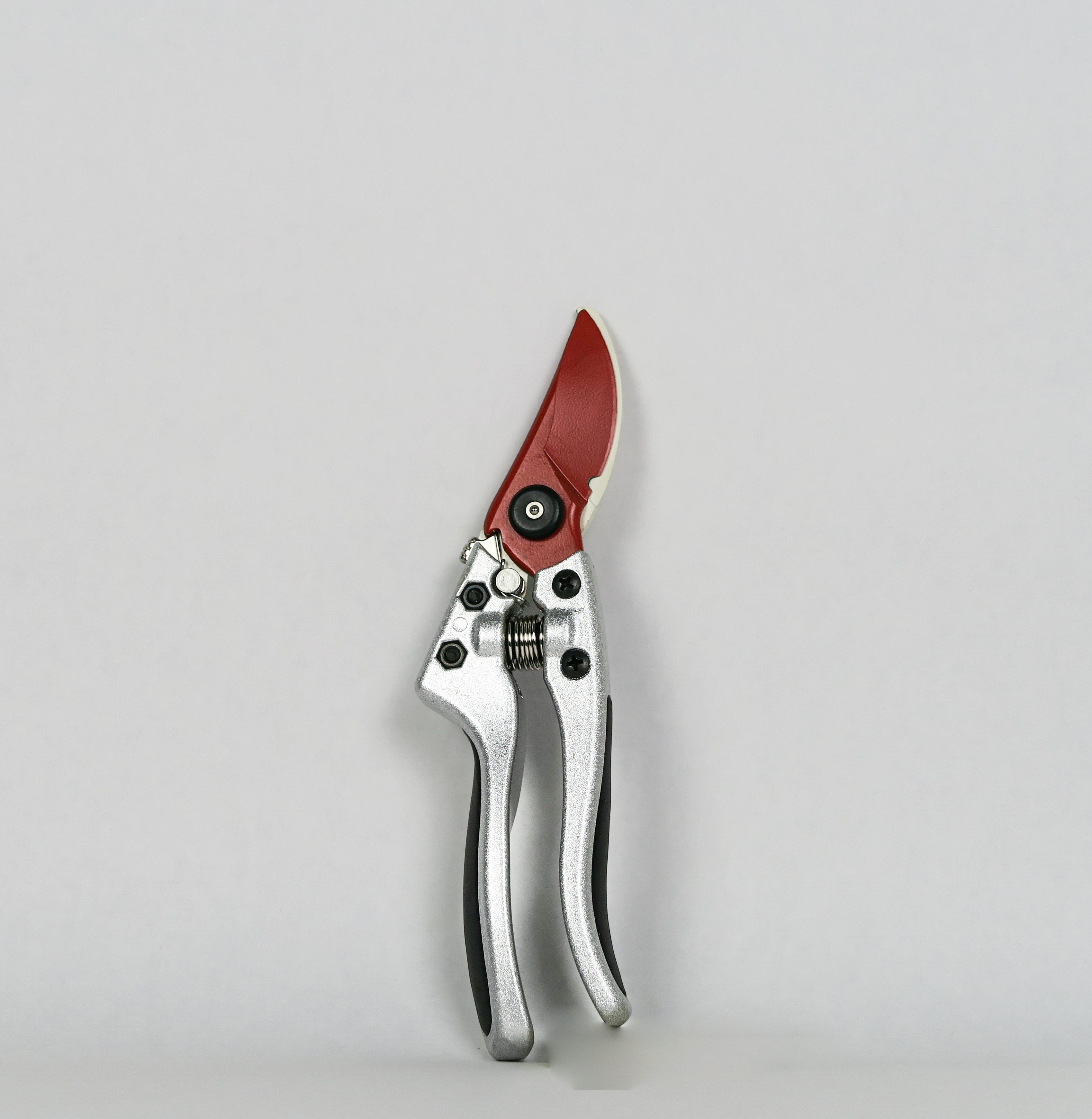 Barnel Sekatör 21 cm helgjuten i metall (röd-vit)