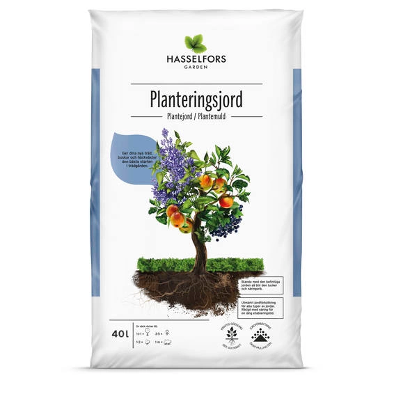 Hasselfors Plantjord 40L (endast hel pall)