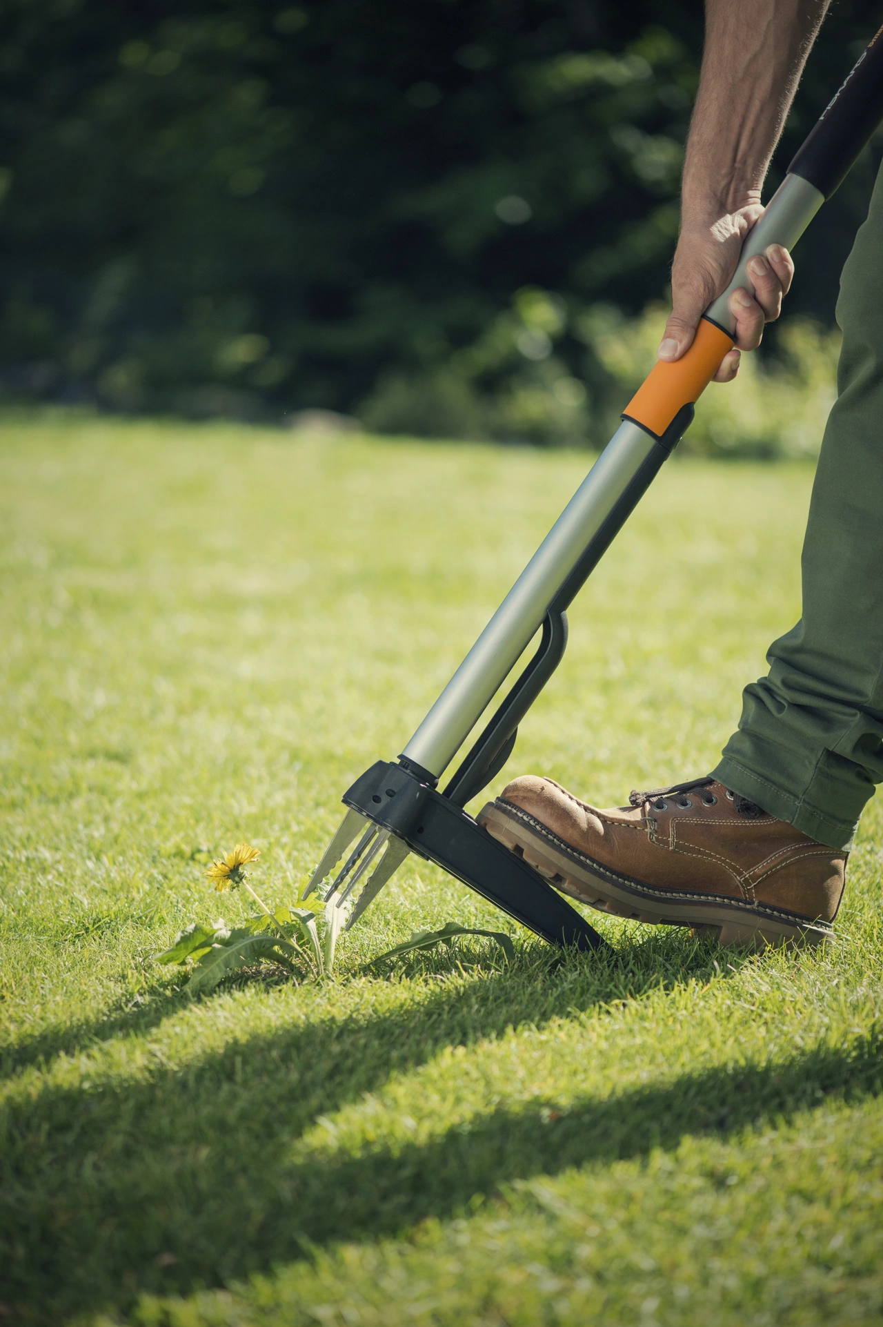Fiskars Ogräsupptagare m teleskopskaft