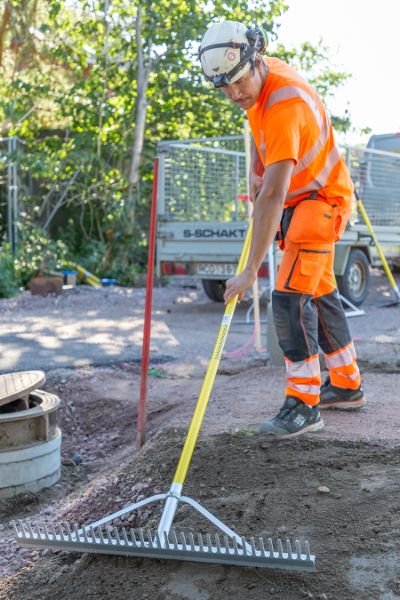 Anläggarkratta Hörby i aluminium 90cm