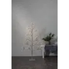 Dekorationsträd FLOWER TREE 200 LED, 120cm Silverfärgat