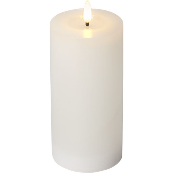 LED Blockljus Flamme Flow 17,5cm