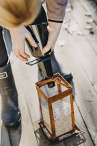 Fågelmatare frö Rusty 33cm