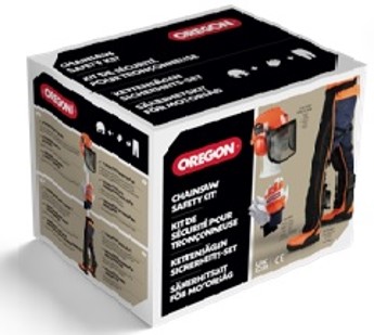 Oregon säkerhetskit (hjälm, byxor & handskar)