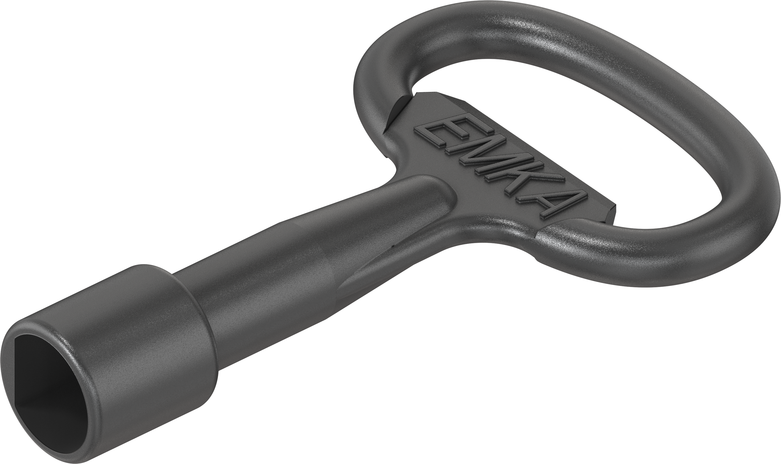 Emka nyckel halv rund Ø13