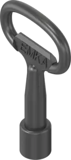 Emka nyckel halv rund Ø13