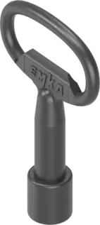 Emka nyckel triangulär 10mm till Soptunnor