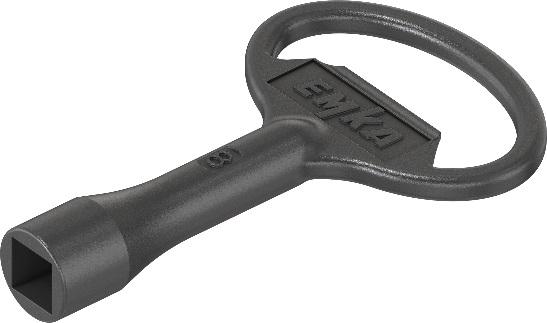 Emka nyckel fyrkantig 8mm till vattenutkastare & soptunnor