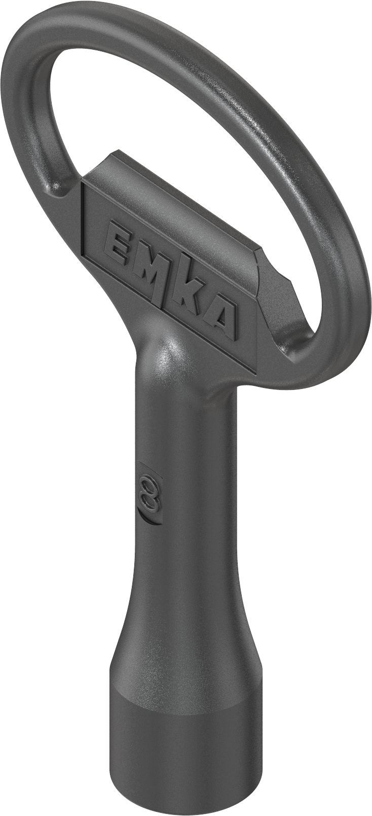 Emka nyckel fyrkantig 8mm till vattenutkastare & soptunnor