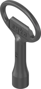 Emka nyckel fyrkantig 8mm till vattenutkastare & soptunnor