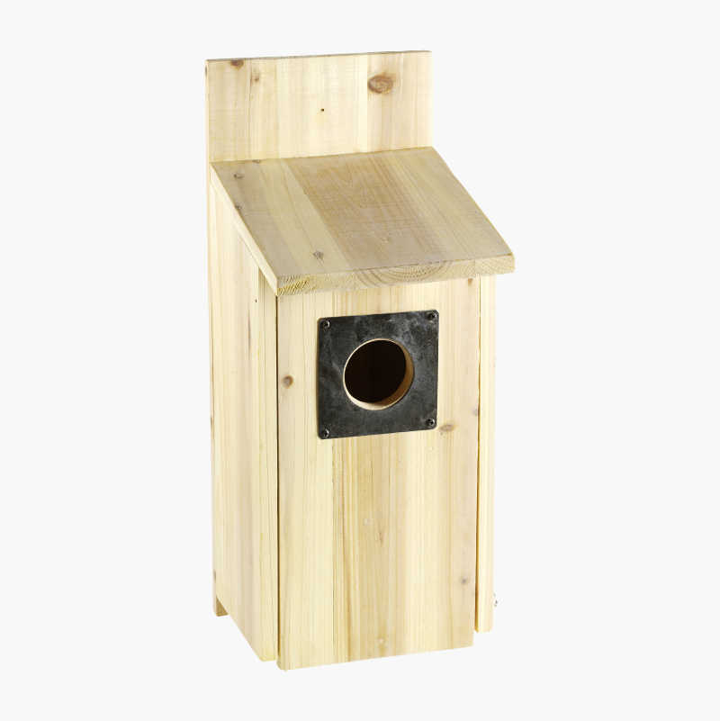 Fågelholk för större fåglar hål 50mm