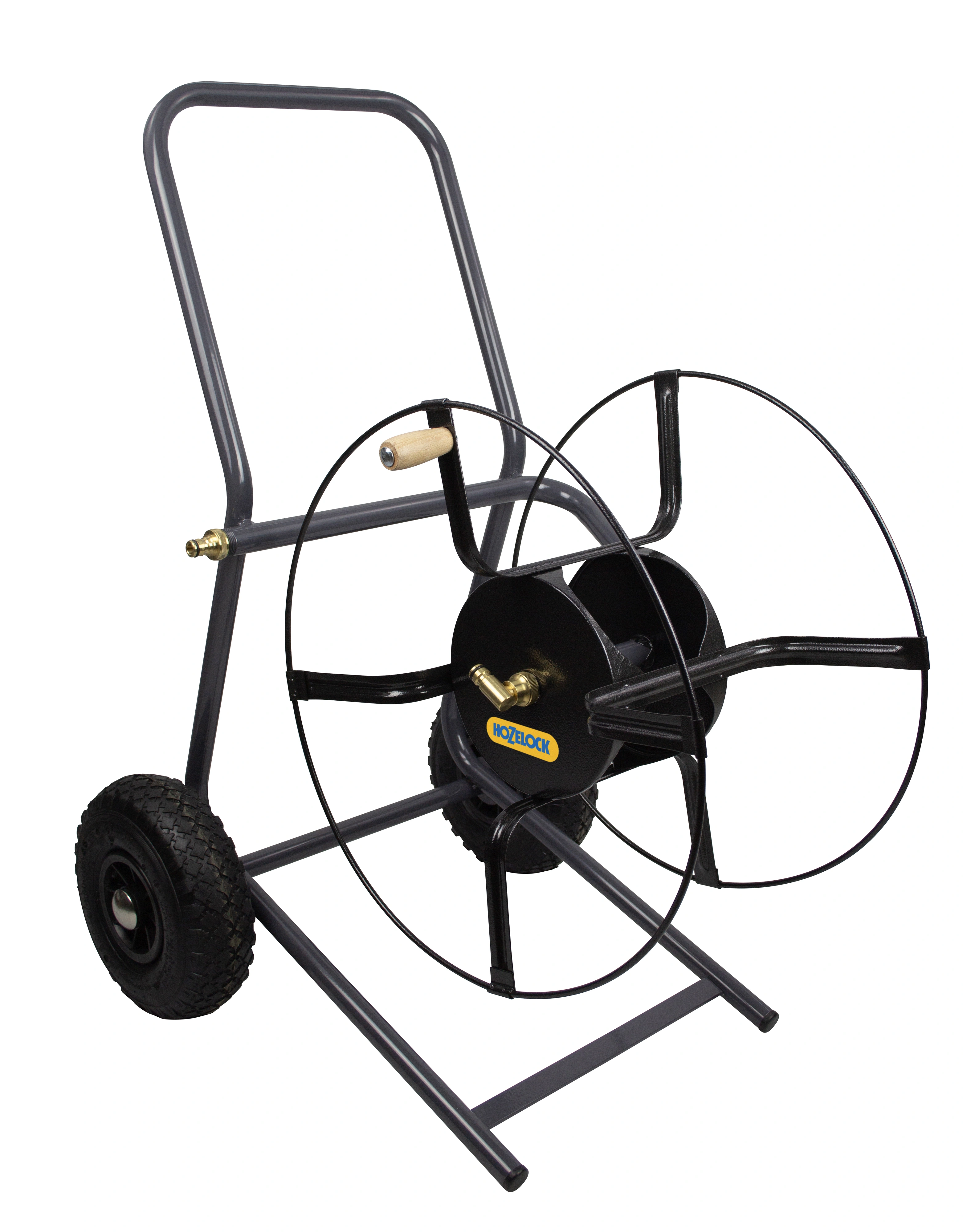 Slangvagn Premium i metall för 120m 1/2