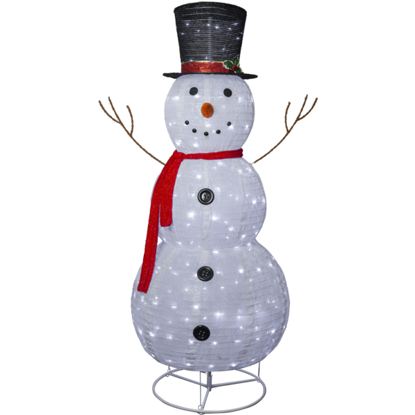 Utomhusdekoration Tecidy 180cm - Snögubbe