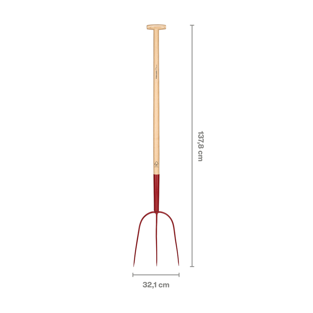 Fiskars Classic Pro Högaffel 3-klo FSC