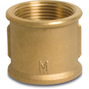 Muff MÄ 1/2" inv gänga 30 bar