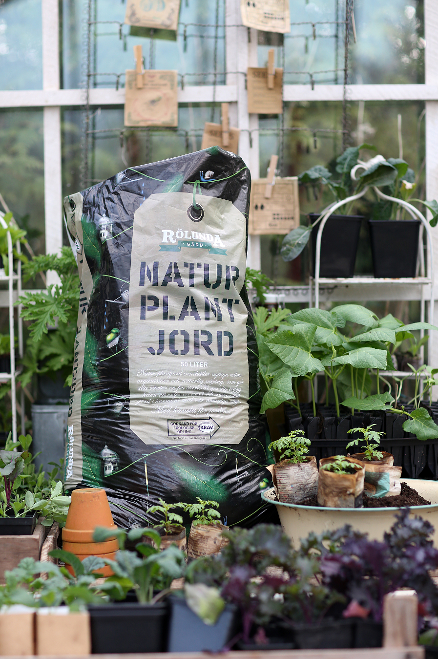 Rölunda Plantjord Natur Krav 50L