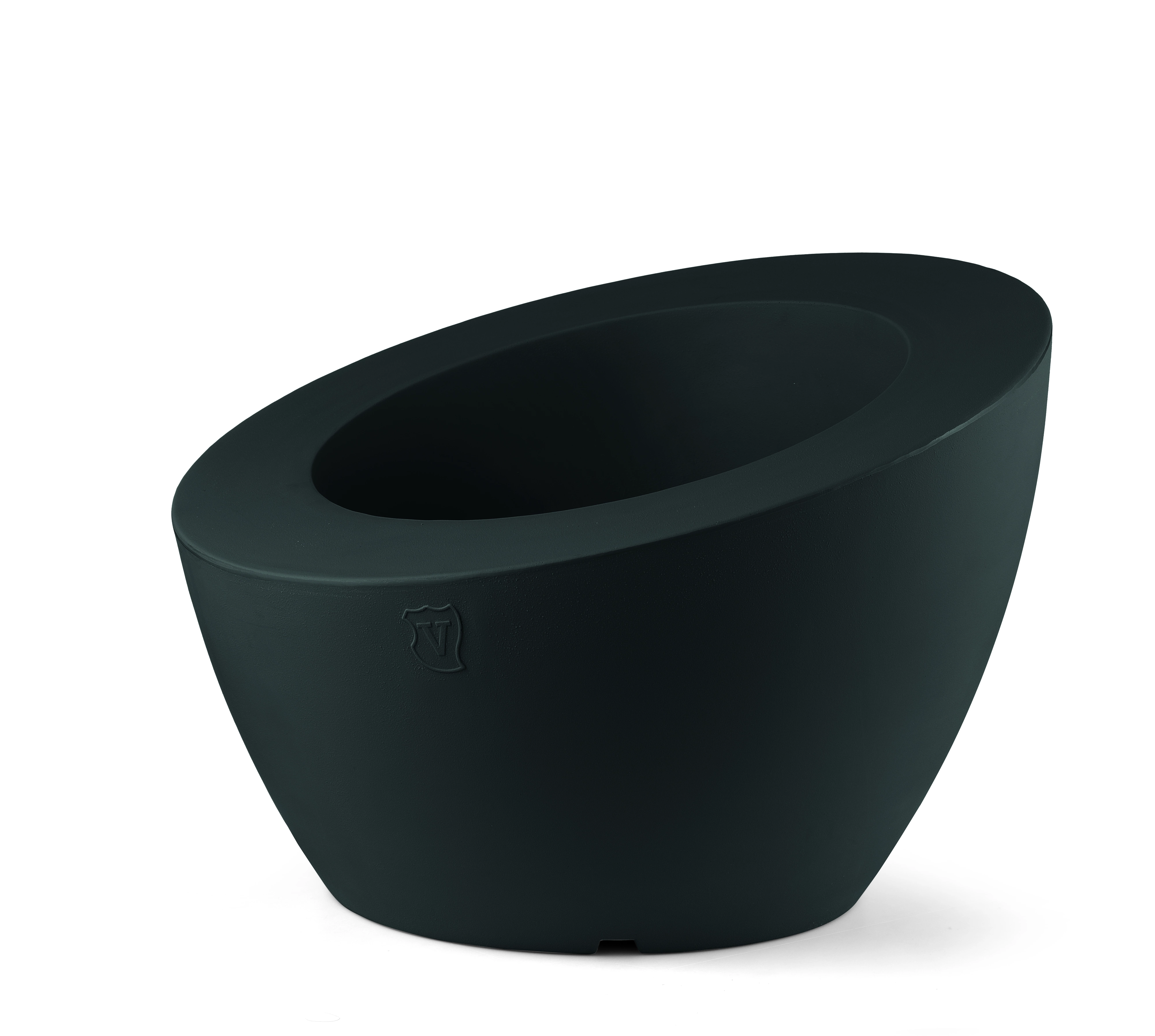 Ciotola Genesis inclinata Antracit ø50 cm