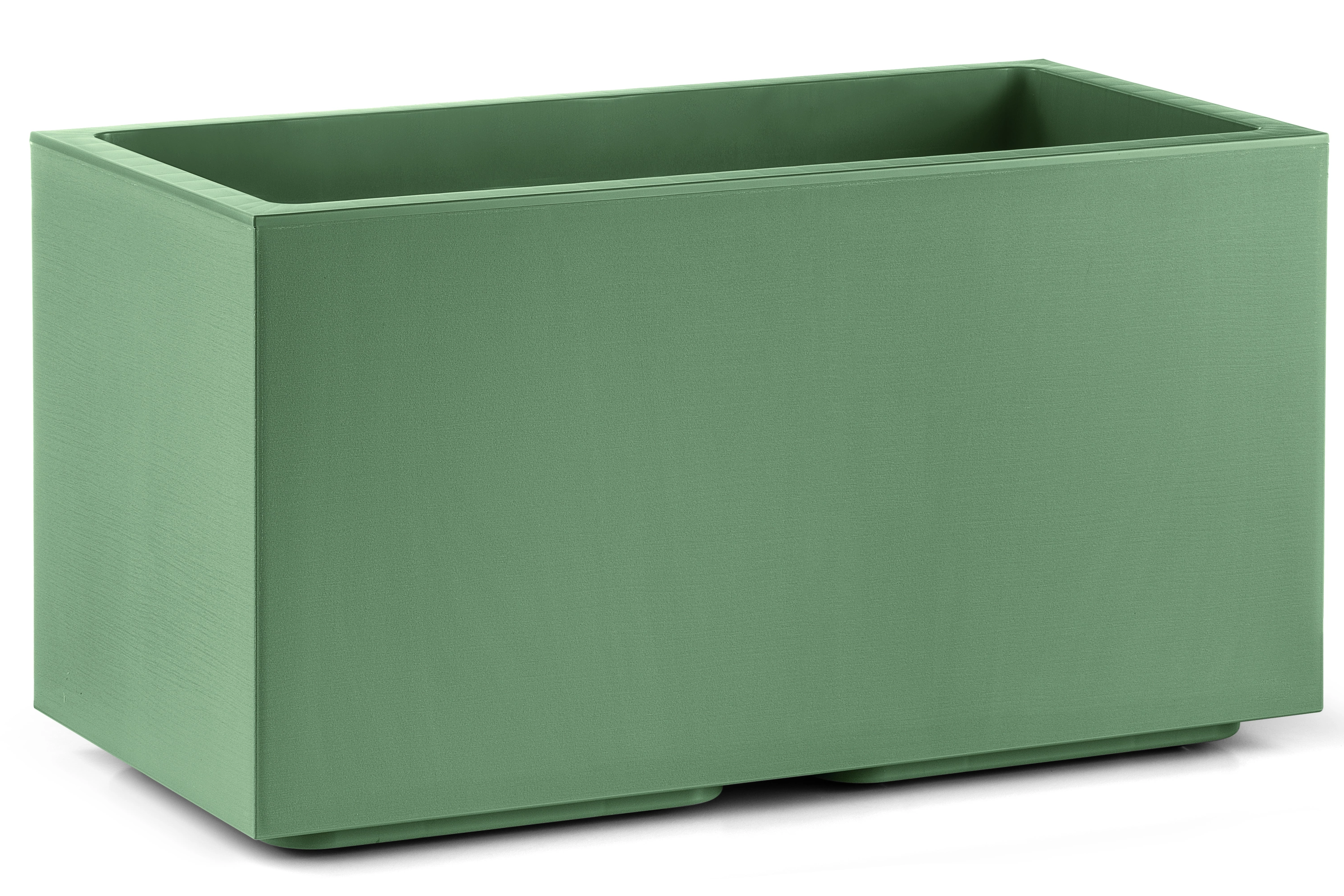 Matheria blomlåda 79x39cm, Grå-Grön, 70L