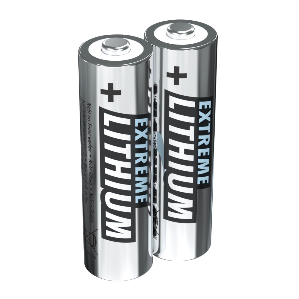 Ansmann Batteri AA 1,5V Lithium 2P