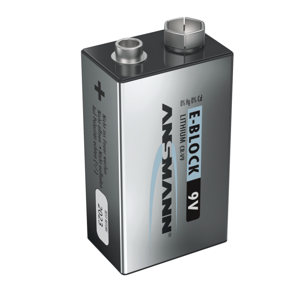 Ansmann Batteri 9V Lithium 1P