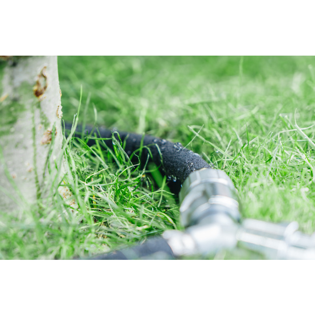 GEKA trädbevattningsring, inkl fuktslang/koppl. <40cm Ø