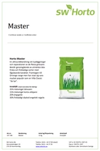 Gräsfrö Horto Master 15kg