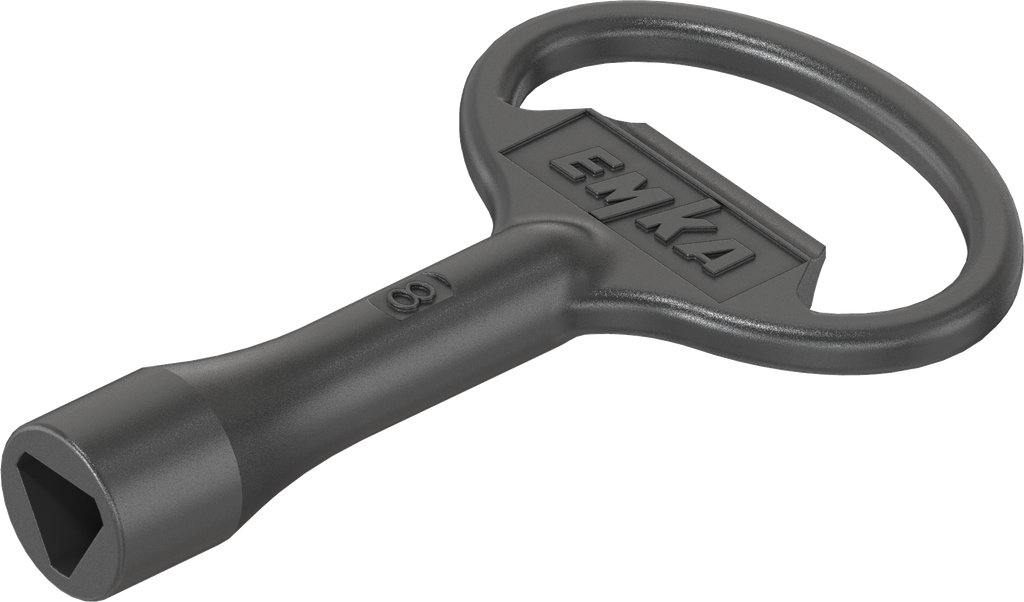 Emka nyckel triangel 8mm