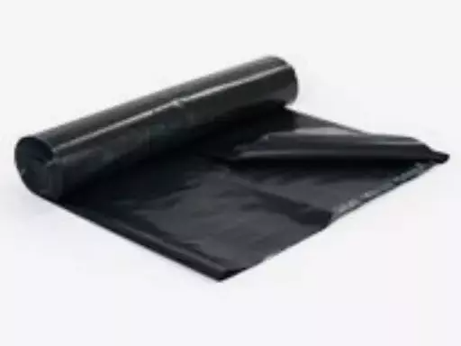 Sopsäck 125L plast svart 40 my (25 säck/rulle - 6r/kart)