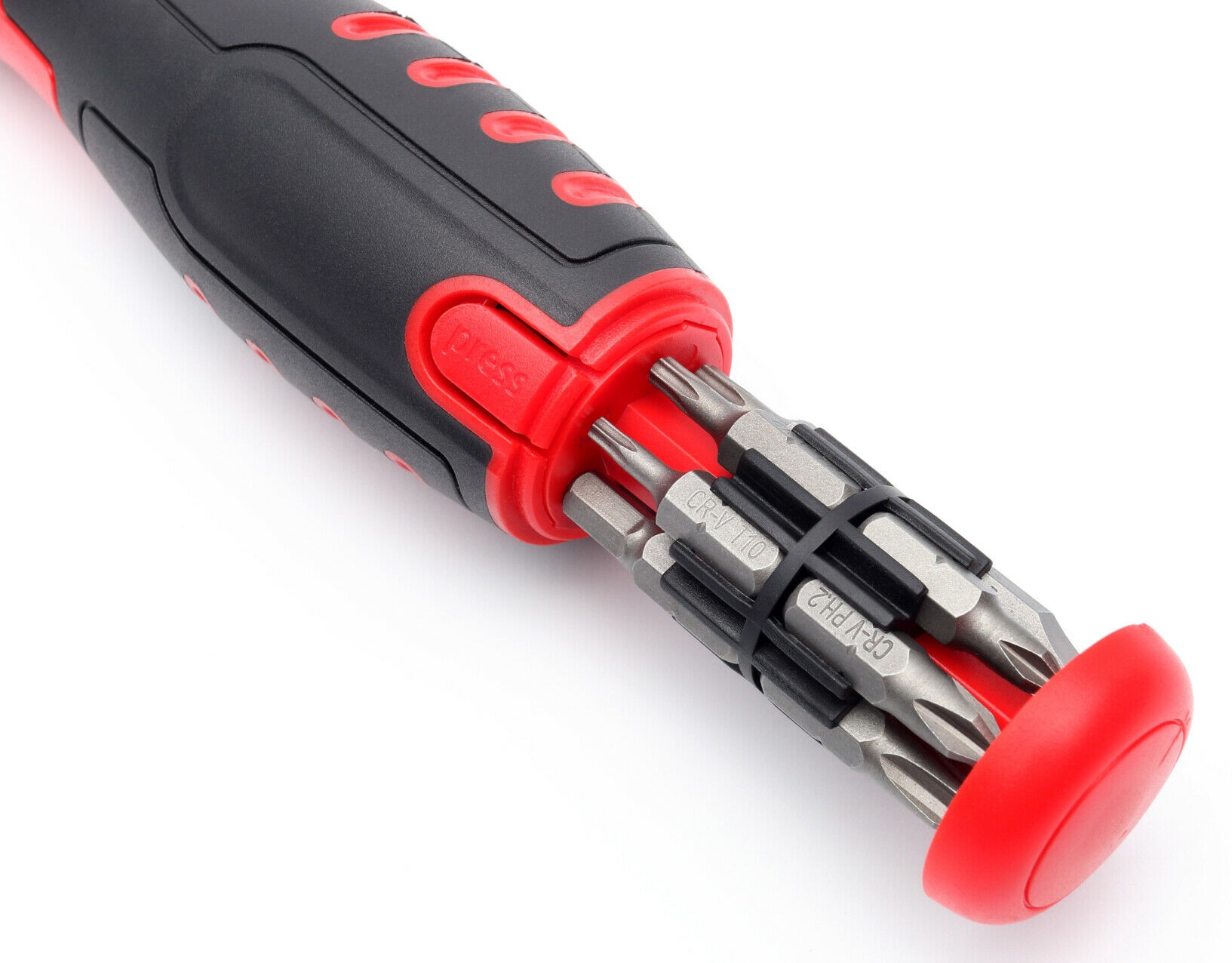 Bitsskruvmejsel LiftUp 12 st bits Spår SP/PH/TX/HEX